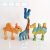 Bebop camels - handpainted wooden toys 