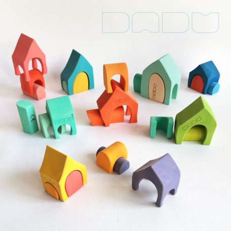 Gateway huts - developmental wooden toys - various designs