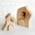 DaduVillages with beautiful boo-boos, developmental wooden building toys