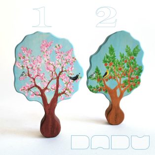 Birdie tree - DaduGarden plantable wooden toy