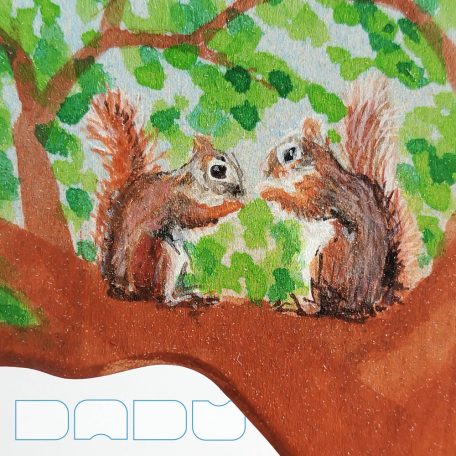 Squirrely tree - DaduGarden plantable wooden toy