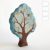 Birds on autumn tree  -  wooden toy