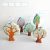 Birds on blooming tree  -  wooden toy