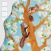 Squirrels on tree  -  wooden toy