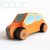 Charming Little Wooden Car with a Big Quirk