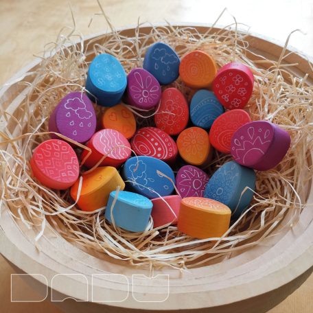 Easter eggs - wooden toy
