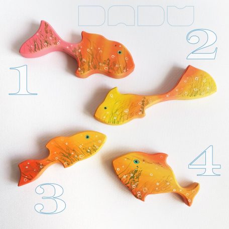 Fishes - colorful, fun wooden toys for all ages