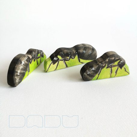 Ant - handpainted unique wooden insect toy